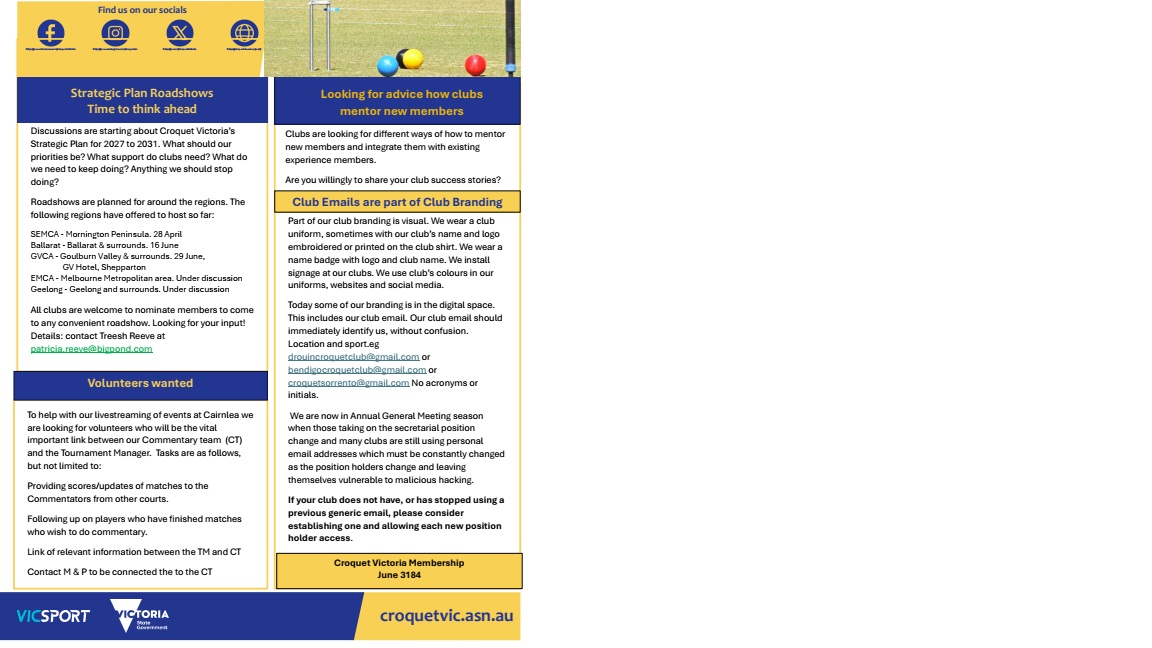 June newsletter