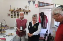 Lilydale 130 plaque presentation